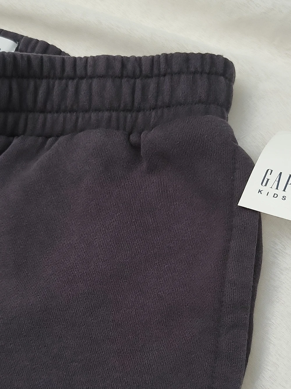 GAP Kids Dark Charcoal Elastic Waist Sweat Shorts
